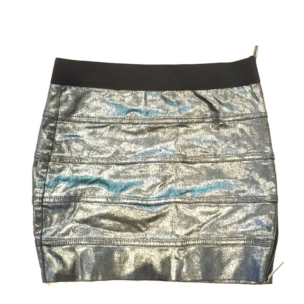 Armani Exchange side zip mini black and metallic